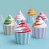 Les petites glaces, maquettes en papier 'Sophie et Martin'