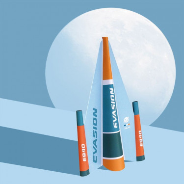 Les supers fusées, maquettes en papier 'Sophie et Martin'