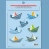 Les bateaux flottants, maquettes en papier 'Sophie et Martin'