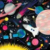 Puzzle qui Brille dans le Noir "Espace" 500 pcs Mudpuppy