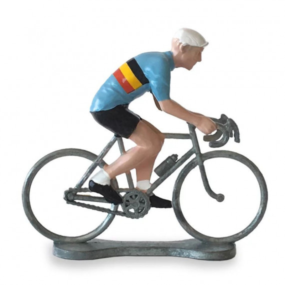 Figurine cycliste maillot Belgique _ Bernard & Eddy