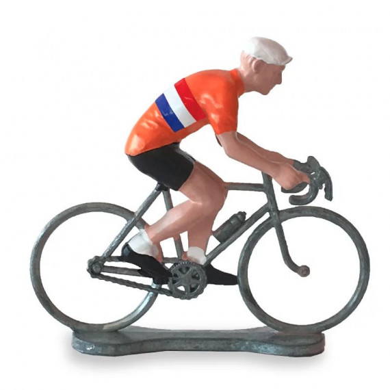 Figurine cycliste maillot Pays Bas _ Bernard & Eddy