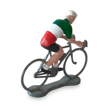 Figurine cycliste maillot Italie _ Bernard & Eddy