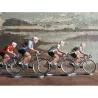 Figurine cycliste maillot Norvège _ Bernard & Eddy