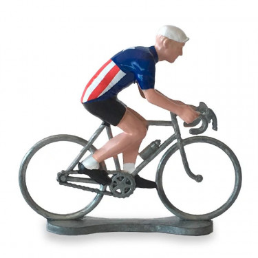 Figurine cycliste maillot USA _ Bernard & Eddy