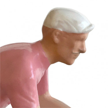 Figurine cycliste maillot 'Tour d'Italie' _ Bernard & Eddy