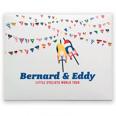 Coffret jeu 5 cyclistes _ Bernard & Eddy