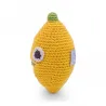 Hochet citron en crochet "The veggy toys", coton bio