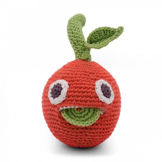 Hochet de dentition Fruit au crochet au crochet fait main en France