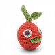 Hochet clémentine en crochet "The veggy toys", coton bio