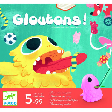 Gloutons, jeu d'observation et de rapidité DJECO 8411