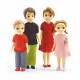 Pack famille de poupées Djeco Thomas & Marion