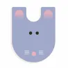 Lettre U en bois DJECO Animaux graphiques