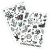 Tatouages 'Dark side' DJECO 9594
