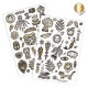 Tatouages 'Golden chic' DJECO 9595