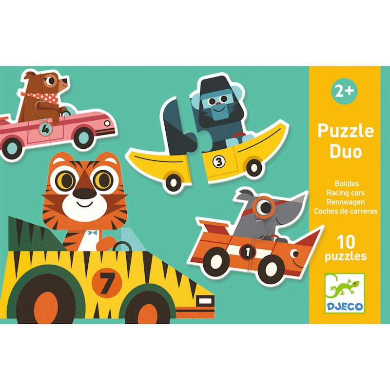 Puzzle en bois 'Puzzlo Forêt' 16 pcs DJECO 1812