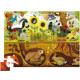 Puzzle dessus-dessous 'Animaux du jardin' 48 pcs CROCODILE CREEK