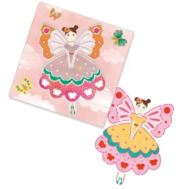 Pochoirs Fées du jardin DJECO 8821