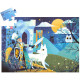 Chevalier de la pleine lune, puzzle 36 pcs silhouette DJECO 7237