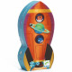 La navette spatiale, puzzle silhouette 16 pcs DJECO 7271