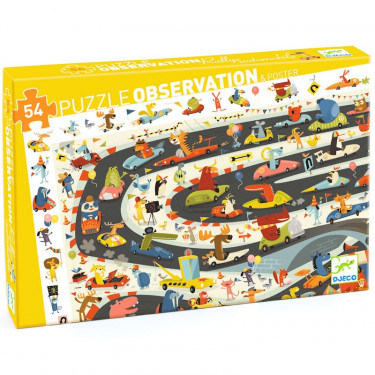 Contes, puzzle observation 54 pcs DJECO 7561