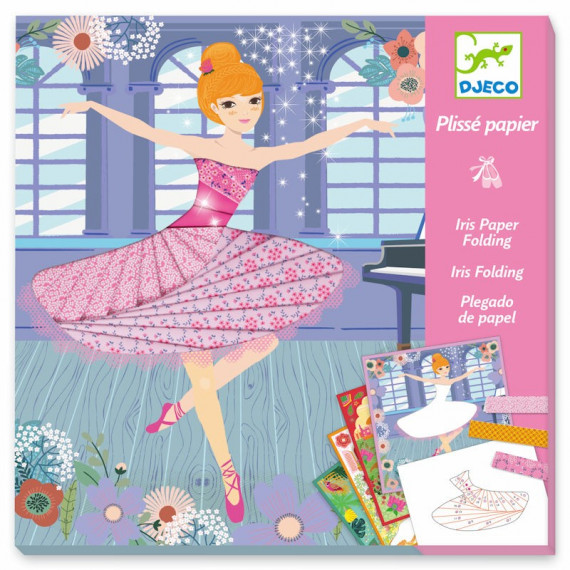 plisse papier danseuses djeco 9444