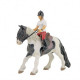 Jeune cavalière, figurine PAPO 52004
