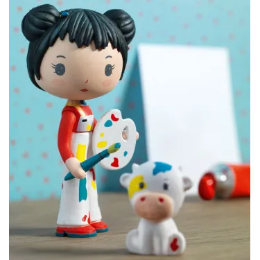 Barbouille & Gribs figurine tinyly Djeco 6951