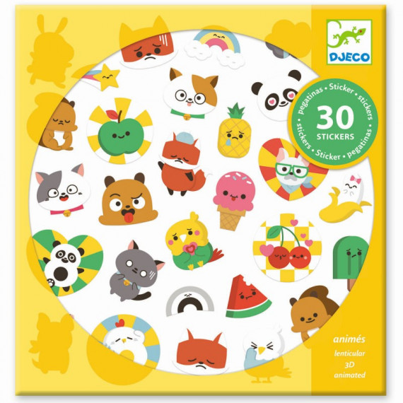 Stickers animés 'Emoji' DJECO 9266