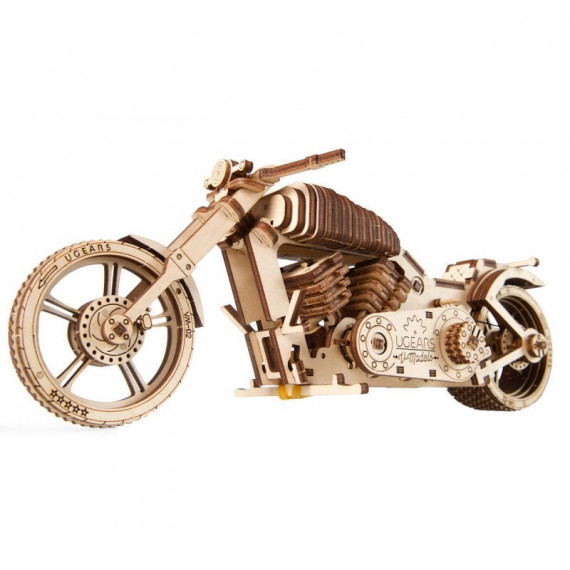 Puzzle 3d mécanique, le Monocycle steampunk Ugears., UGEARS, une gamme  complète sur votre boutique