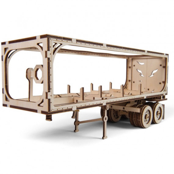 Remorque pour camion VM-03 – Puzzle 3D Mécanique – Ugears France
