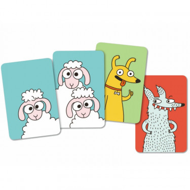 Swip'Sheep, jeu de cartes DJECO 5145