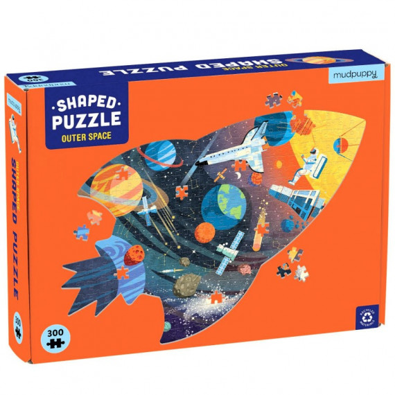 Puzzle silhouette 300 pcs 'Cosmos' Mudpuppy