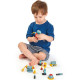 Jeu de construction de robots en bois, tender leaf toys