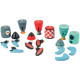 Jeu de construction de fusées, tender leaf toys