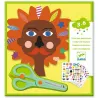 Créer avec des stickers "Coiffeur" DJECO 9045