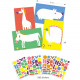 Créer avec des stickers "Les grands animaux" DJECO 9046
