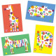 Créer avec des stickers "Les grands animaux" DJECO 9046