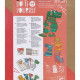 4 puzzles à colorier "Animocolor" DIY DJECO 7946
