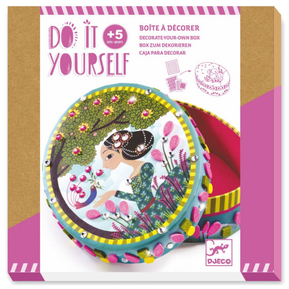 Boîte à décorer "Petits secrets" DIY DJECO 7906