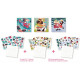 3 puzzles en stickers "Princesses" Poppik