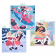 3 puzzles en stickers "Princesses" Poppik