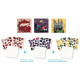3 puzzles en stickers "Dragon et chevaliers" Poppik