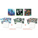 3 puzzles en stickers "Animaux sauvages" Poppik