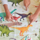 Poster en stickers "Dinosaures" Poppik