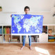 Poster en stickers "Drapeaux du monde" Poppik