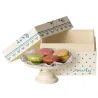 Assiette de macarons pour souris Maileg
