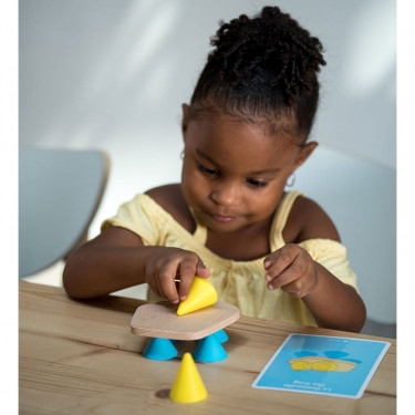 PIKS jeu de construction et d'équilibre - OPPI medium kit 44 pièces