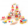 PIKS jeu de construction et d'équilibre - OPPI kit education 128 pièces