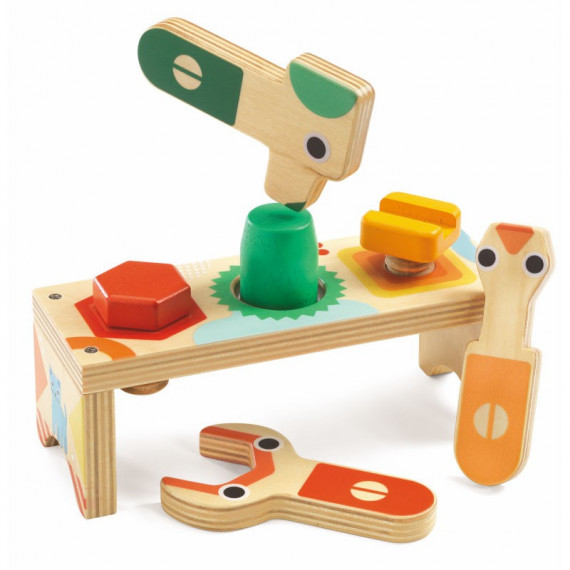 Banc à marteler Jouet en bois éducatif d'éveil Enfant 2 ans + - Un jeux des  jouets